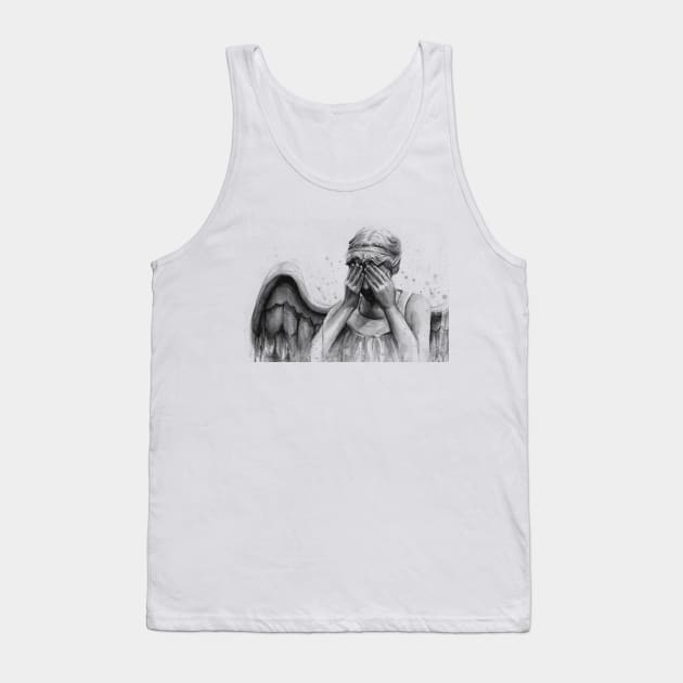 Don't Blink Tank Top by Olechka